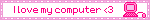 pink computer