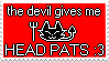 devil head pats